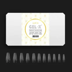 Apres French Manicure Gel-X Tips - Sculpted Coffin Long (330 pcs)