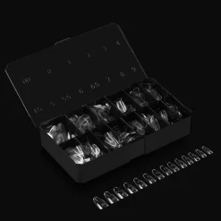Apres Gel-X Natural Coffin Medium Box of Tips 2.0, 600 pcs.