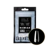 Apres Gel-X Refill Tips Natural Coffin Medium - Size 4.5, 50 pcs.