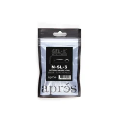 Apres Individual Tips - Natural Square Long #3
