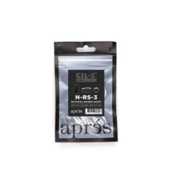 Apres Individual Tips - Natural Round Short #3