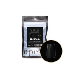 Apres Individual Tips - Natural Square Short #0