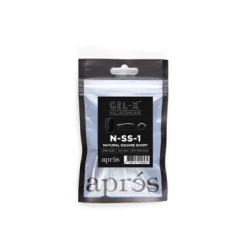 Apres Individual Tips - Natural Square Short #1