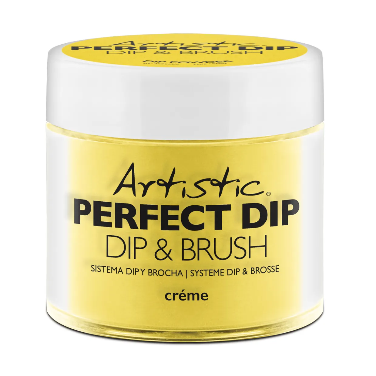 Artistic Nail Design "Chasing Rays" - Yellow Crème Dip Powder, 23 g | 0.8 Oz