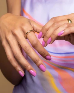 Artistic Nail Design "Cut To The Chase", Perfect Dip, Light Purple/Pink Crème