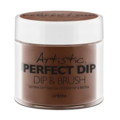 Artistic Nail Design "From AM to PM" - Hot Chocolate Crème Dip Powder, 23g | .8 oz