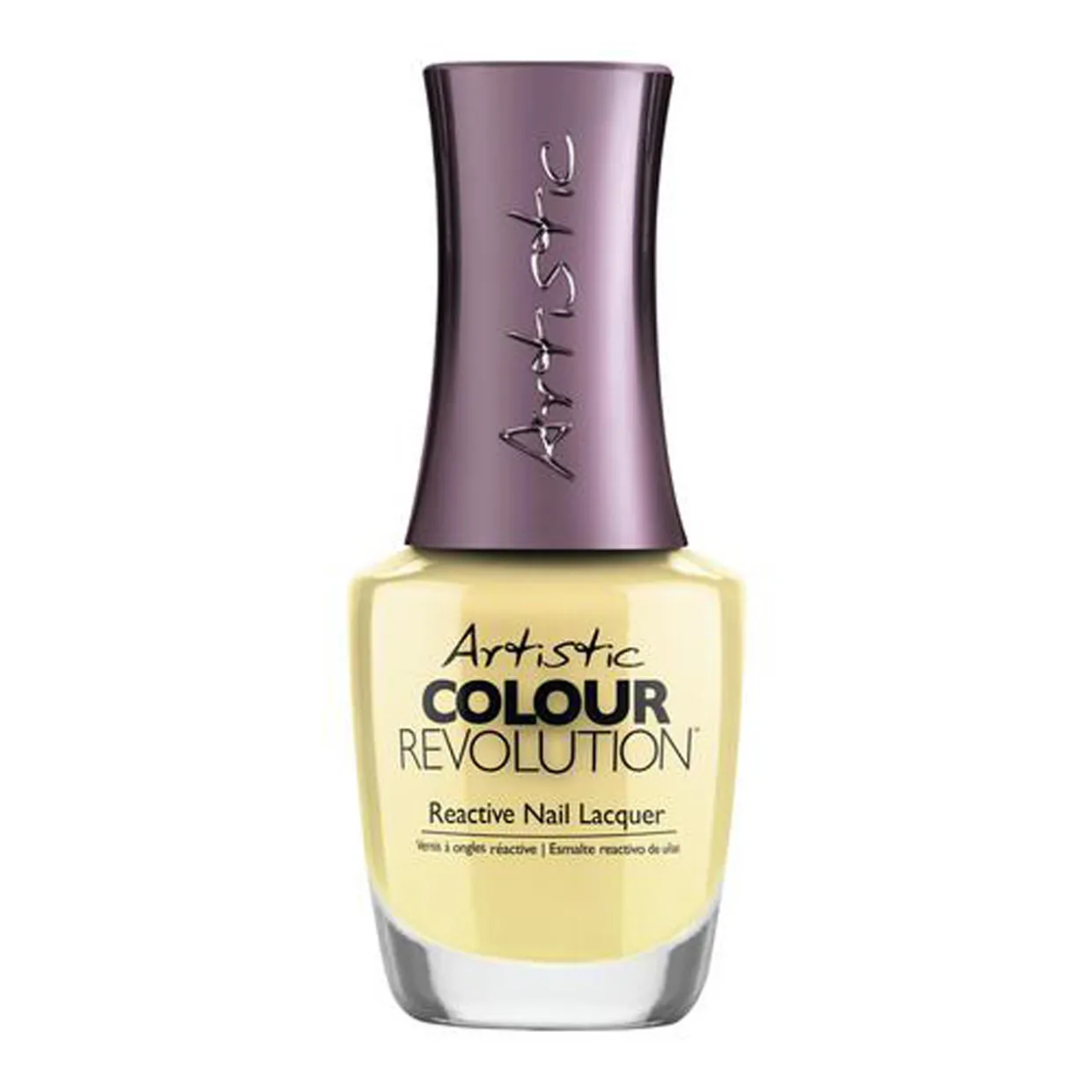 Artistic Nail Design "Goddess of Light" - Iridescent Yellow Crème Nail Lacquer, 15mL | .5 fl oz