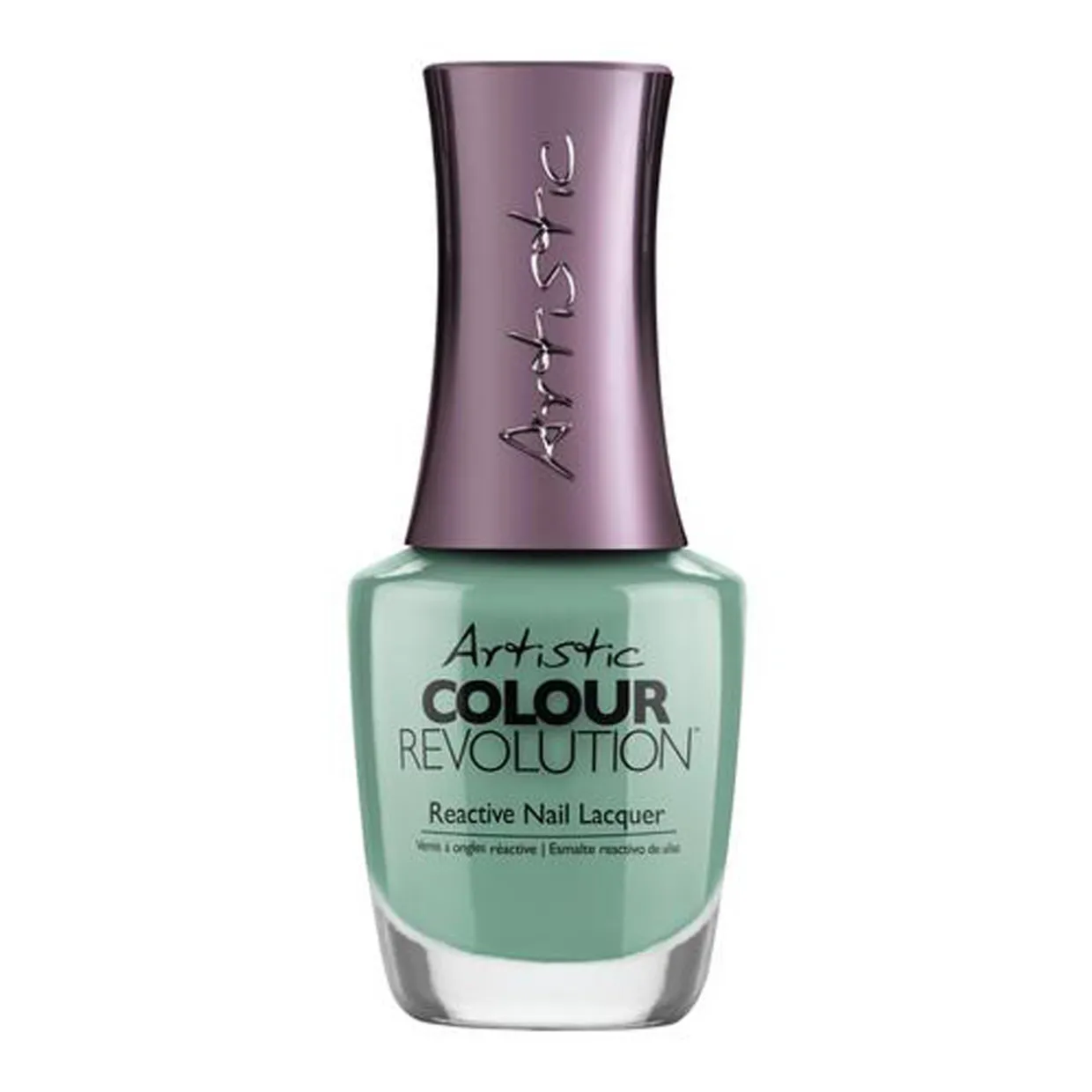 Artistic Nail Design "Mystic Mint" - Mint Green Crème Nail Lacquer, 15mL | .5 fl oz