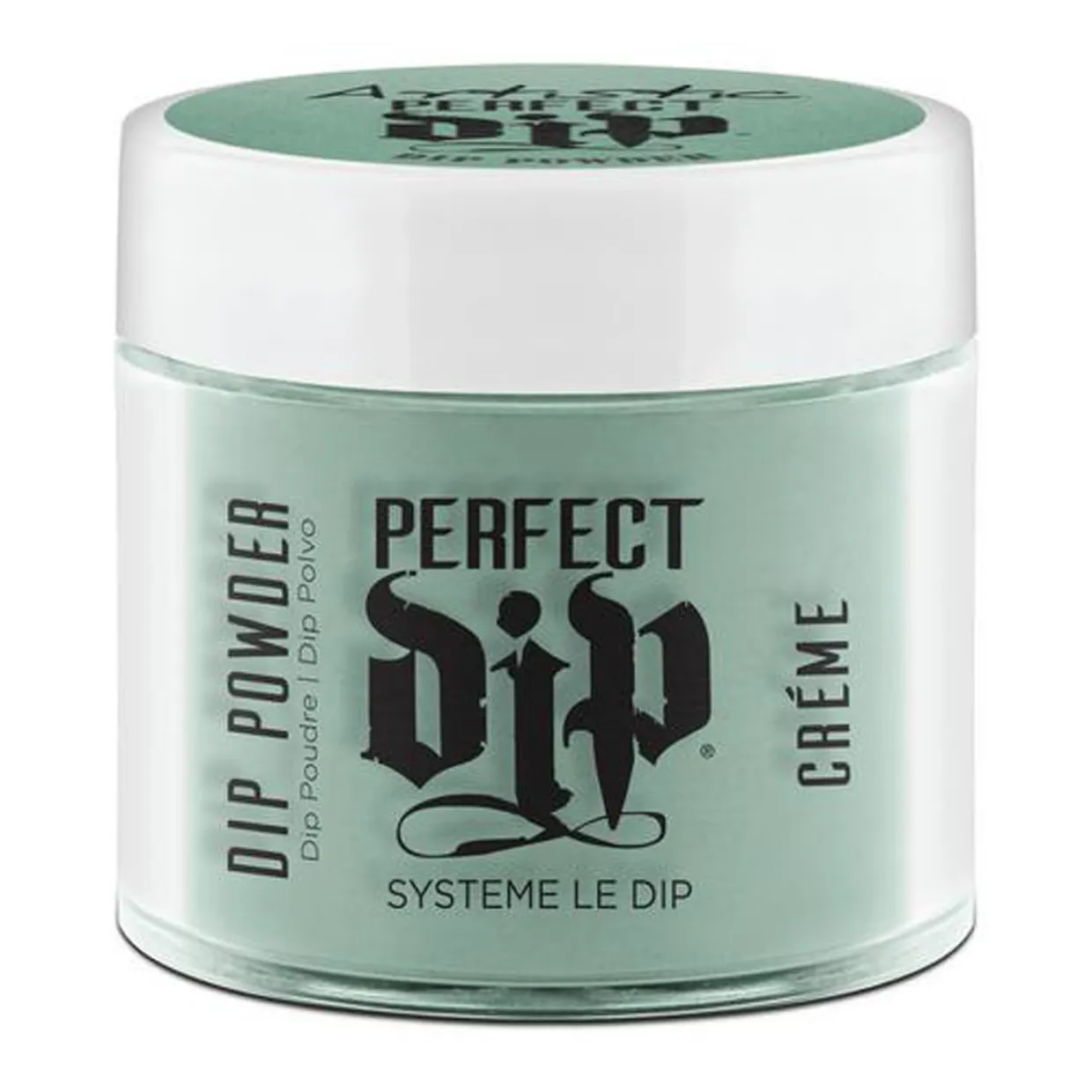 Artistic Nail Design "Mystic Mint" - Mint Green Crème Dip Powder, 23g | .8 oz