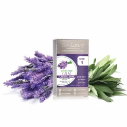 BareLuxury Calm Lavender & Sage 4 Pack - Includes 1 Each Of Soak, Masque, Scrub, Massage Butter