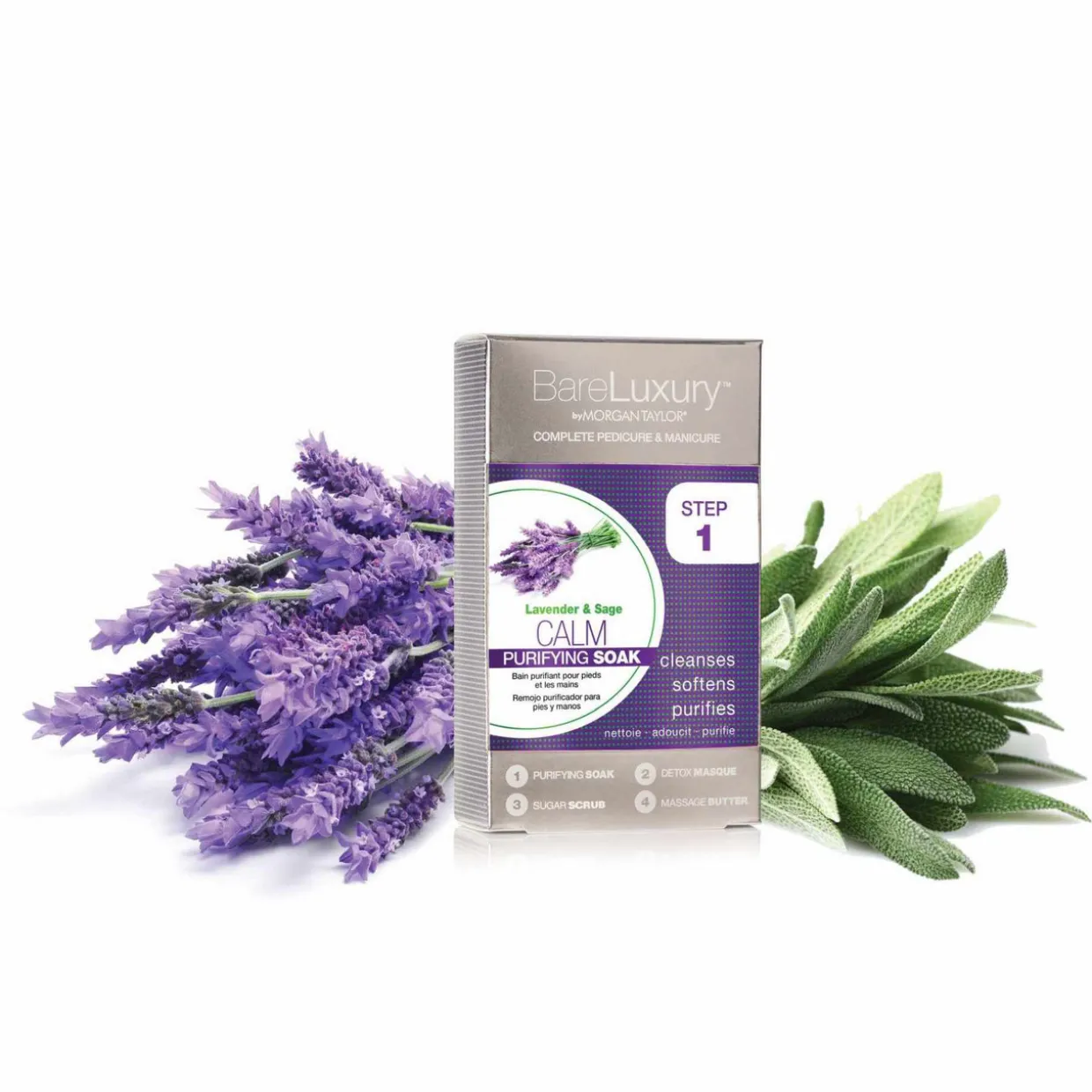 BareLuxury Calm Lavender & Sage 4 Pack - Case Pack of 48