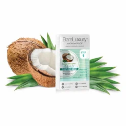 BareLuxury Energy Coconut & Honeydew 4 Pack - Includes 1 Each of Soak, Masque, Scrub, Massage Butter