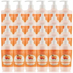 BareLuxury Energy Orange & Lemongrass Lotion (8 fl. oz. | 240 ml.) - Case Pack of 24