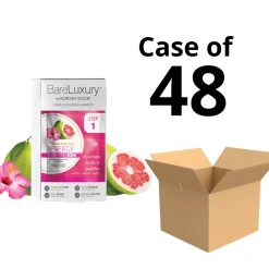 BareLuxury Energy Pomelo & Hibiscus 4 Pack - Includes 1 Each Of Soak, Masque, Scrub, Massage Butter Case Pack of 48