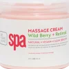 BCL SPA Massage Cream Wild Berry + Retinol, 16 oz.