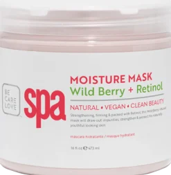 BCL SPA Moisture Mask Wild Berry + Retinol, 16 oz.
