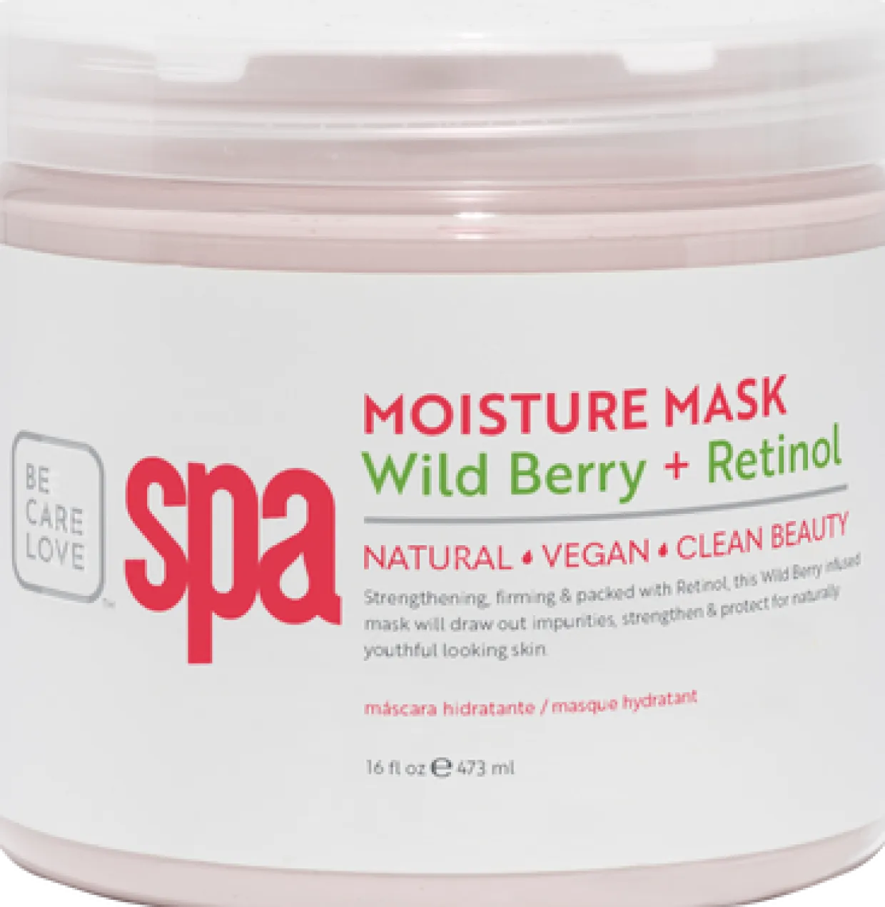 BCL SPA Moisture Mask Wild Berry + Retinol, 16 oz.
