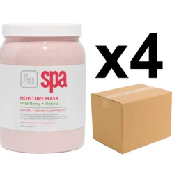 BCL SPA Moisture Mask Wild Berry + Retinol, 64 oz. - Case Pack of 4