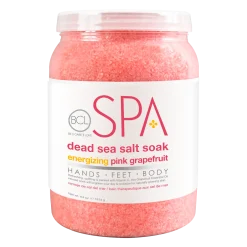 BCL SPA Dead Sea Salt Soak Energizing Pink Grapefruit, 64 oz.