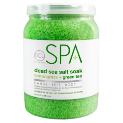 BCL SPA 64 oz. Dead Sea Salt Soak Lemongrass + Green Tea
