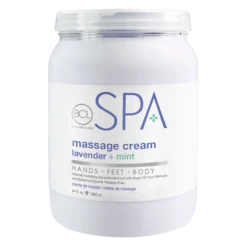 BCL SPA 64 oz. Massage Cream Lavender + Mint