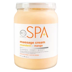 BCL SPA 64 oz. Massage Cream Mandarin + Mango