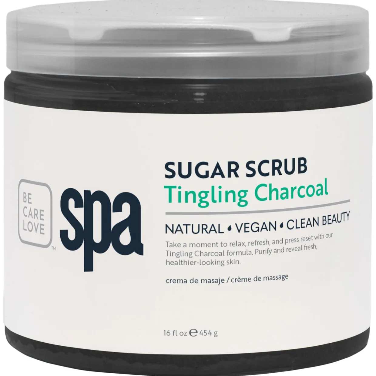 BCL SPA Tingling Charcoal 4 Step Starter Kit, 16oz.