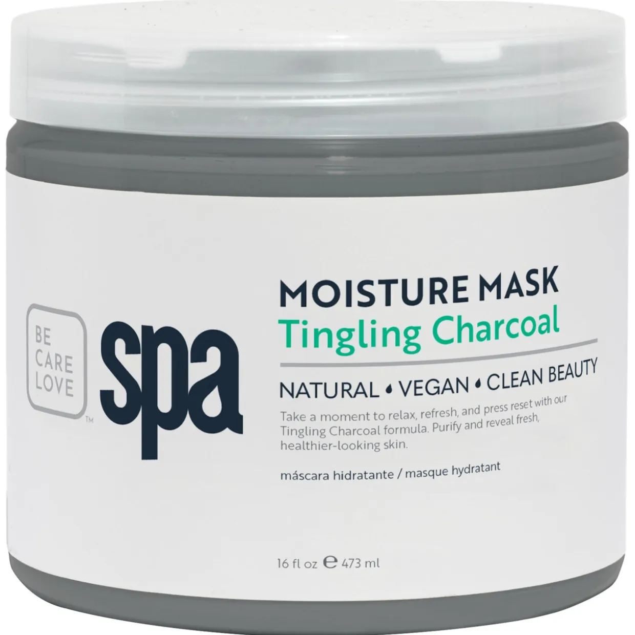BCL SPA Tingling Charcoal 4 Step Starter Kit, 16oz.