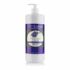 Calm Lavender & Sage Lotion (32 fl. oz. | 946 ml.) - BareLuxury Pump Lotion