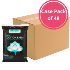 Carolina Cotton Jumbo Size Cotton Balls, 70 ct. - Case Pack of 48 Bags