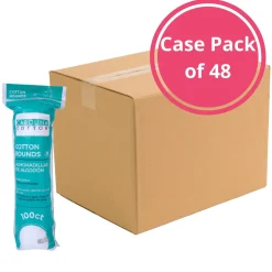 Carolina Cotton Rounds, Standard 2", 100 ct. - Case Pack of 48 Bags