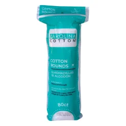 Carolina Cotton Rounds, Standard 2", 80 ct. - Case Pack of 48 Bags