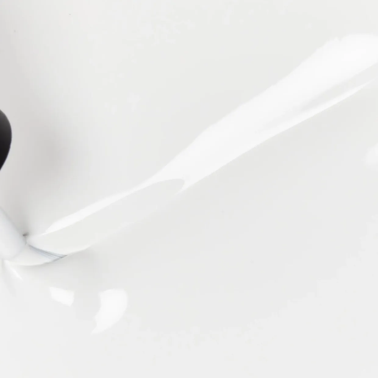 China Glaze "White On White" Nail Lacquer, 0.5 Oz - 43057