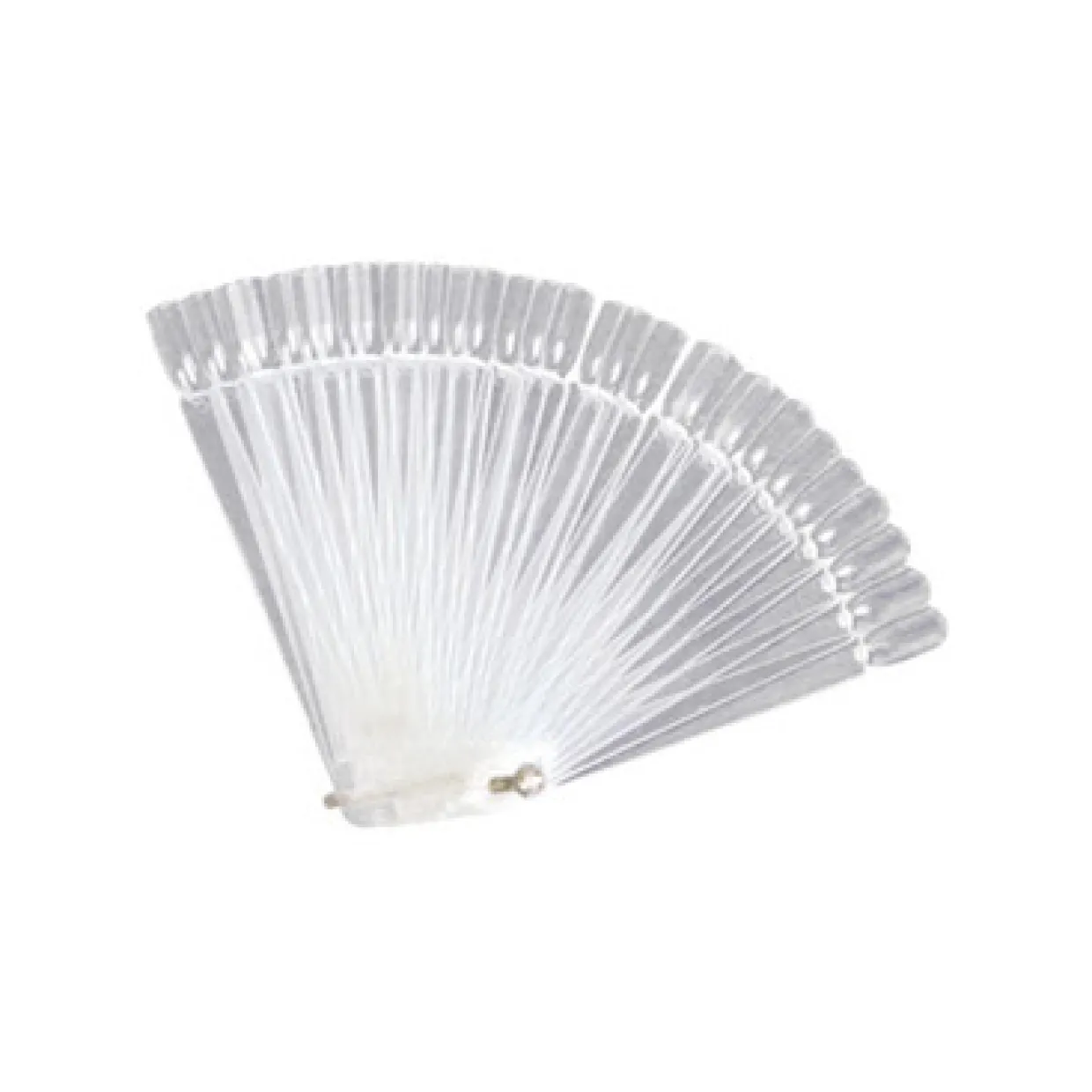 DL Pro 40 pc. Nail Tip Fan Display - Clear