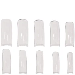 DL Pro Clear Nail Tips, 250 ct.