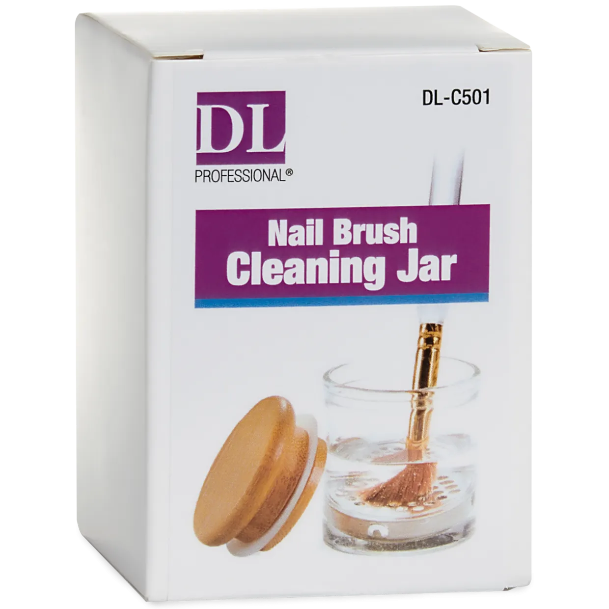 DL Pro Nail Brush Cleaning Jar