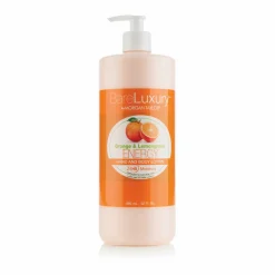 Energy Orange & Lemongrass Lotion (32 fl. oz. | 946 ml.) - BareLuxury Pump Lotion