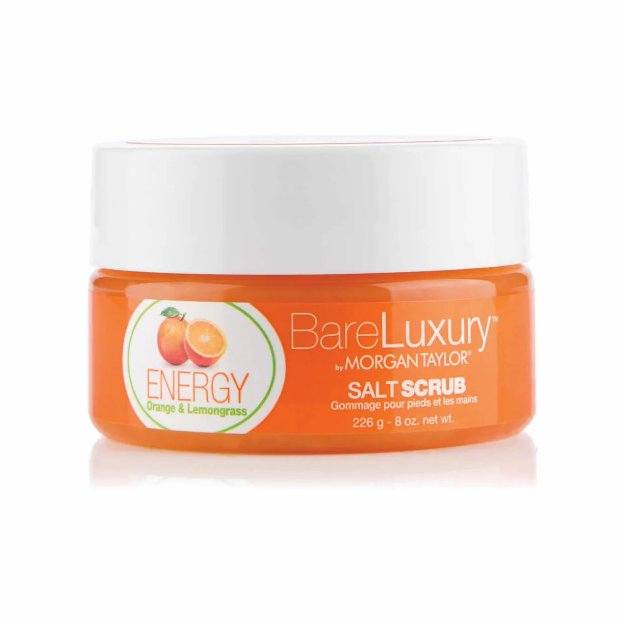 Energy Orange & Lemongrass Scrub (8 oz. | 226 g.) - BareLuxury In A Jar