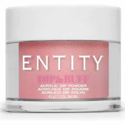 Entity Dip & Buff, "Blushing Bloomers", Light Pink Shimmer , 43 g | 1.5 Oz. - 5301523