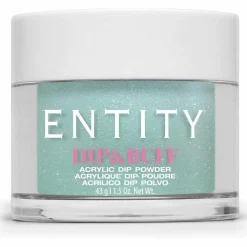 Entity Dip & Buff, "Camera Shy", Powder Blue Shimmer , 43 g | 1.5 Oz. - 5301562