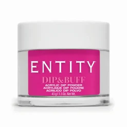 Entity Dip & Buff, "Cheer-Y Blossoms", Hot Pink Creme , 43 g | 1.5 Oz. - 5301685