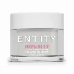 Entity Dip & Buff, "Graphic And Girlish White", Iridescent Shimmer , 43 g | 1.5 Oz. - 5301706