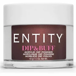 Entity Dip & Buff, "Handbag Haven", Chocolate Brown Shimmer , 43 g | 1.5 Oz. - 5301870