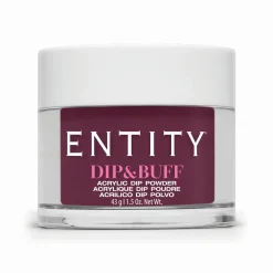 Entity Dip & Buff, "Look D'jour", Bright Plum Creme , 43 g | 1.5 Oz. - 5301834
