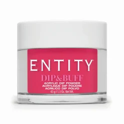 Entity Dip & Buff, "Power Pink", Dark Pink Creme , 43 g | 1.5 Oz. - 5301854
