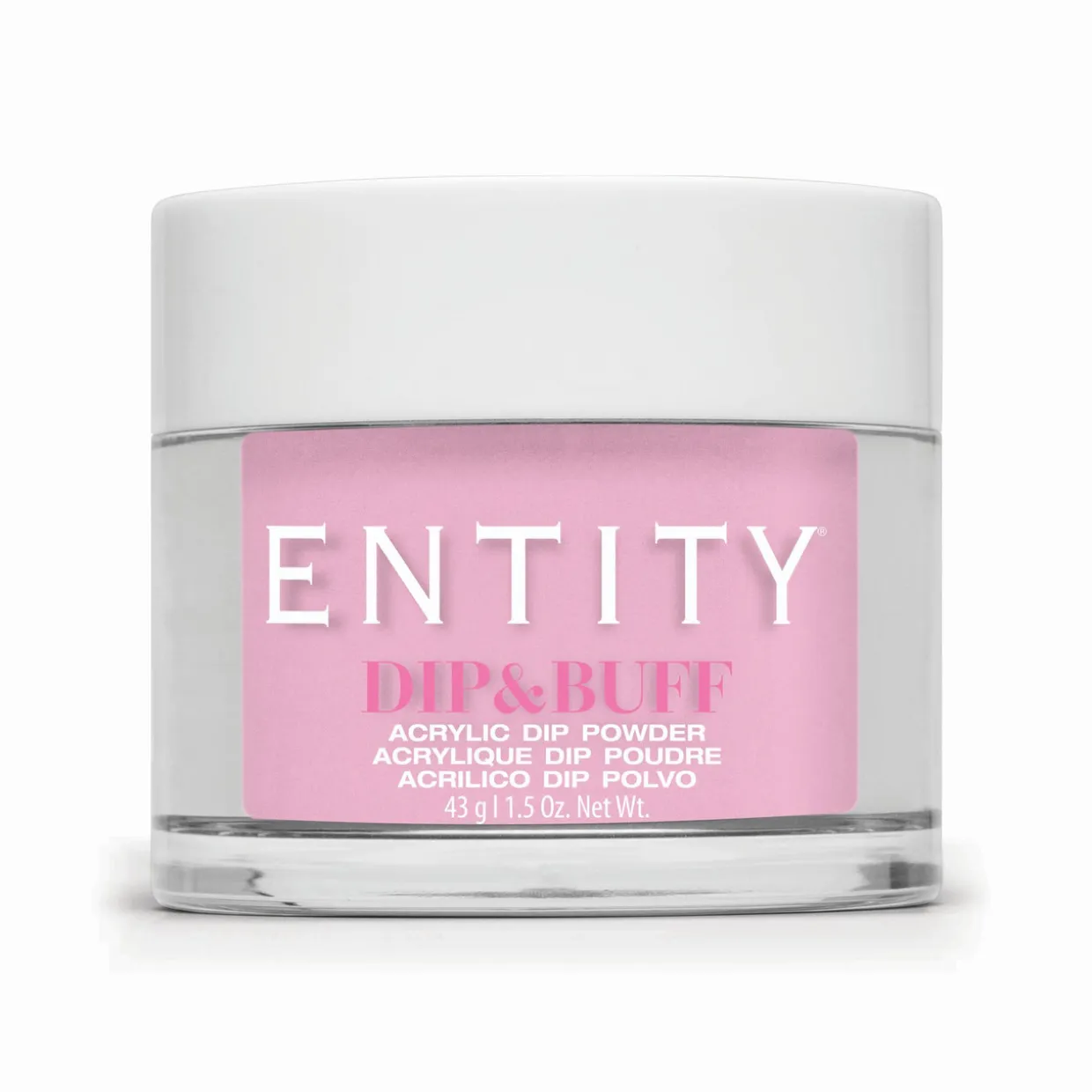 Entity Dip & Buff, "Pure Chic", Soft Pink Creme , 43 g | 1.5 Oz. - 5301848