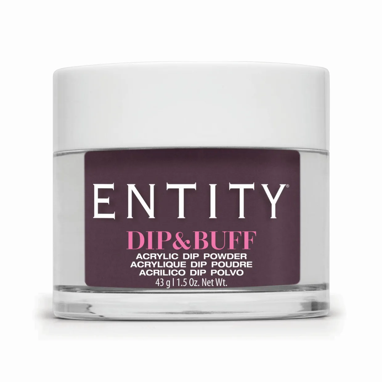 Entity Dip & Buff, "Test Shot", Plum Creme , 43 g | 1.5 Oz. - 5301647