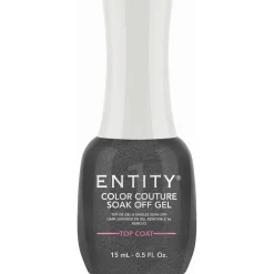 Entity EOCC Soak Off Gel Top Coat, 15 mL | .5 fl oz - Case Pack of 6