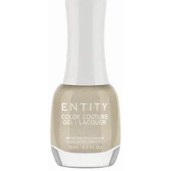 Entity Extended Wear Hybrid Gel-Lacquer "Gold Standard" - Soft Gold Metallic