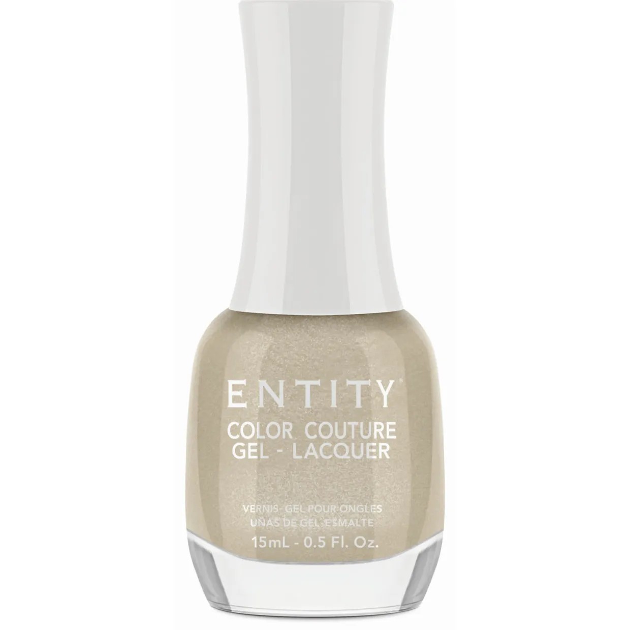 Entity Extended Wear Hybrid Gel-Lacquer "Gold Standard" - Soft Gold Metallic